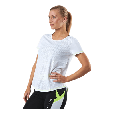 Alix Ss Training Tee White