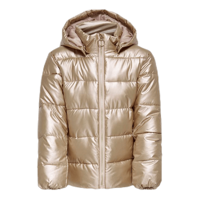 Savannah Metallic Puffer Brown