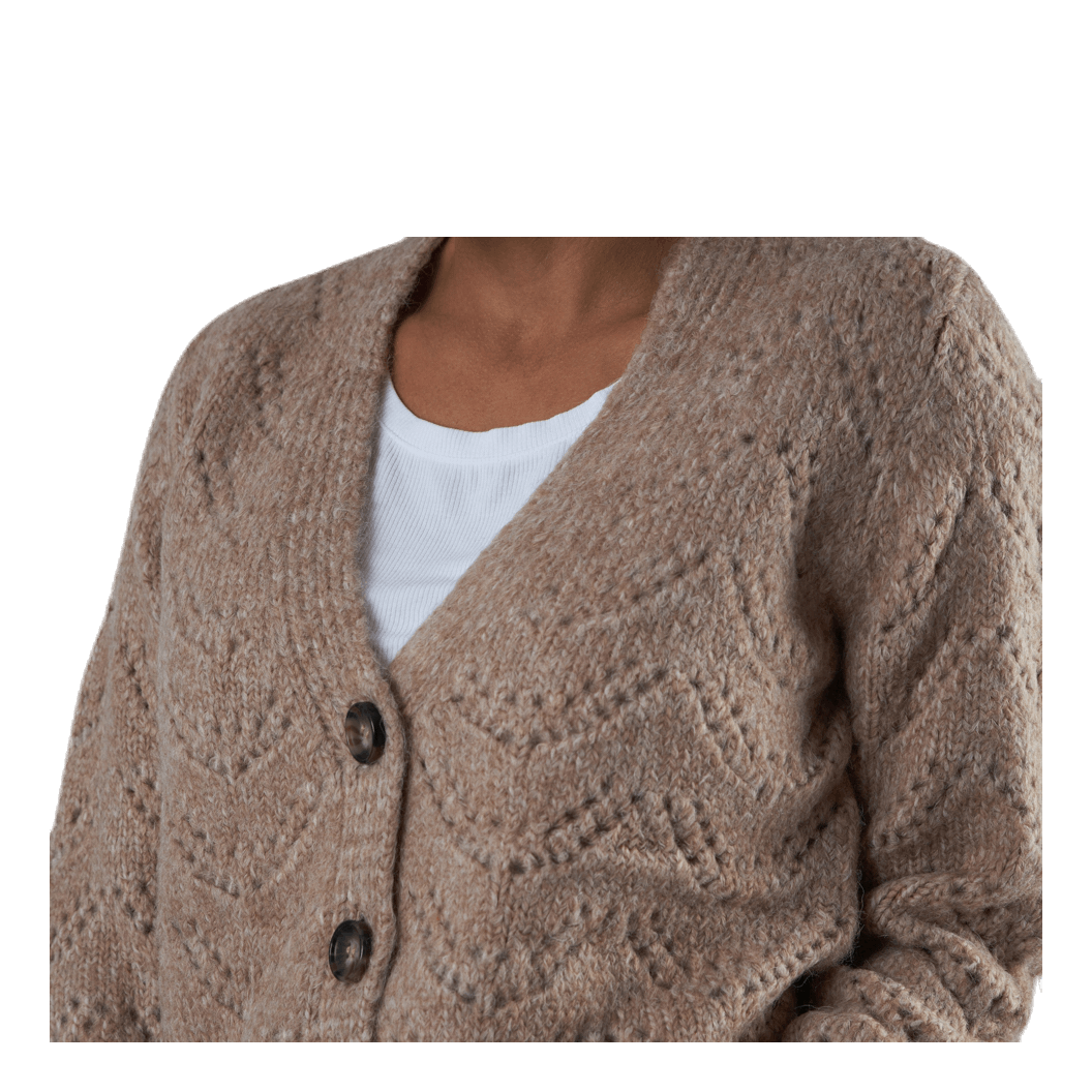 Bibi Ls  Knit Cardigan Beige