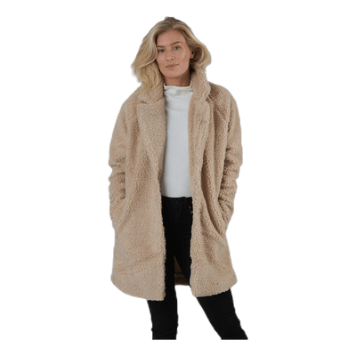 Aurelia Sherpa Coat Otw Beige
