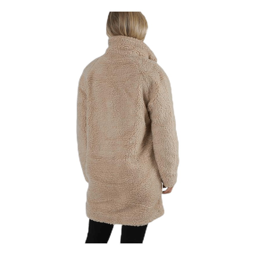 Aurelia Sherpa Coat Otw Beige