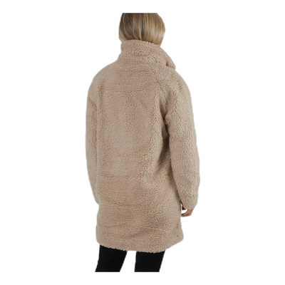 Aurelia Sherpa Coat Otw Beige