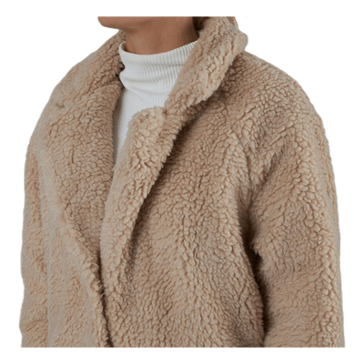 Aurelia Sherpa Coat Otw Beige
