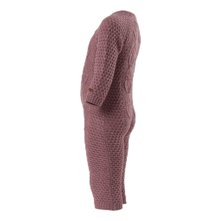 Wrilla Wool Ls Knit Suit Red