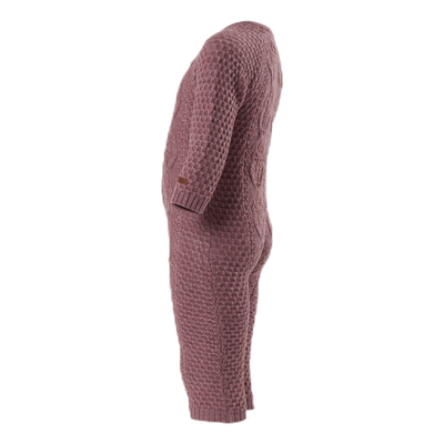 Wrilla Wool Ls Knit Suit Red