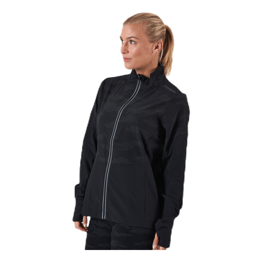 Wilma Reflective 4-Way Stretch Jacket Black