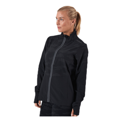 Wilma Reflective 4-Way Stretch Jacket Black