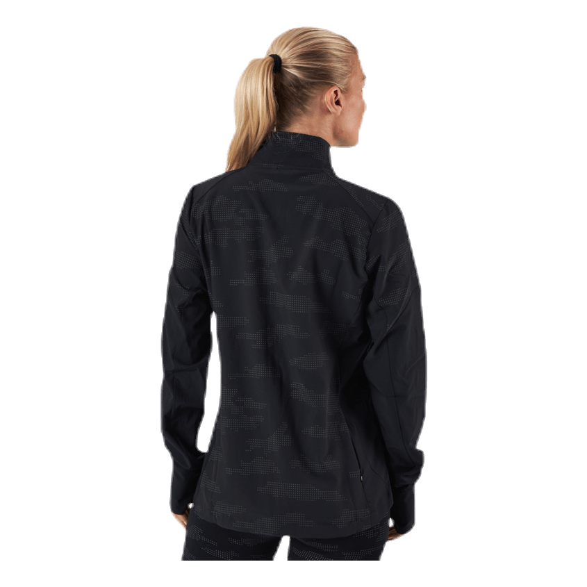 Wilma Reflective 4-Way Stretch Jacket Black