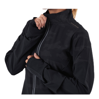 Wilma Reflective 4-Way Stretch Jacket Black