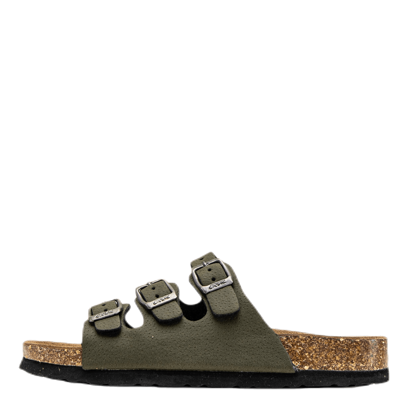 Santa Cork Sandals Green