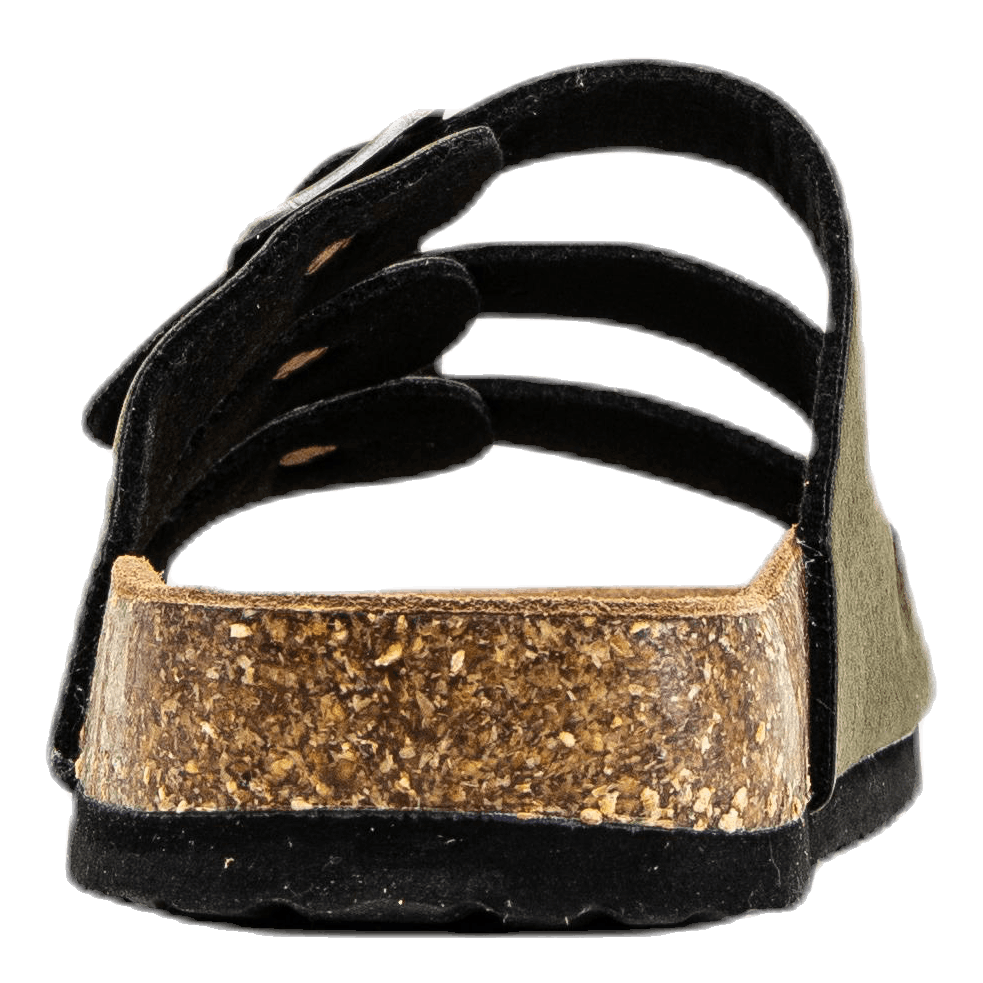 Santa Cork Sandals Green