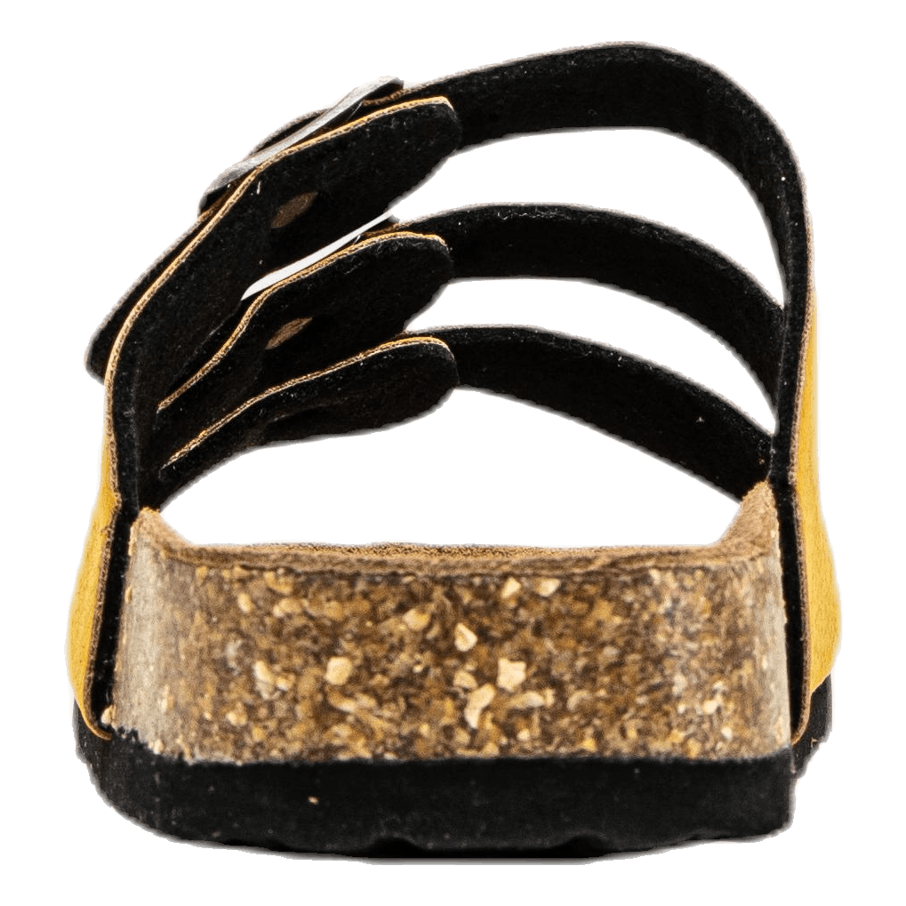 Santa Cork Sandals Gold