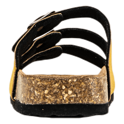 Santa Cork Sandals Gold
