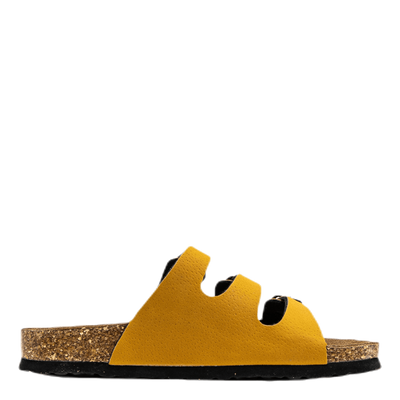 Santa Cork Sandals Gold