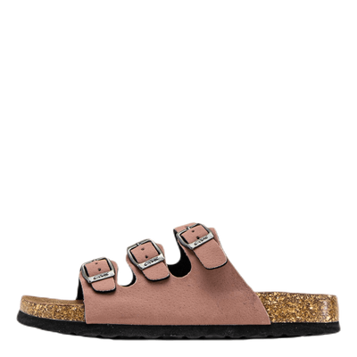 Santa Cork Sandals Pink