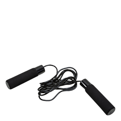 Jump Rope with Weight Black