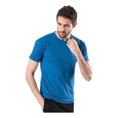 Joker Melange S/S Tee Blue