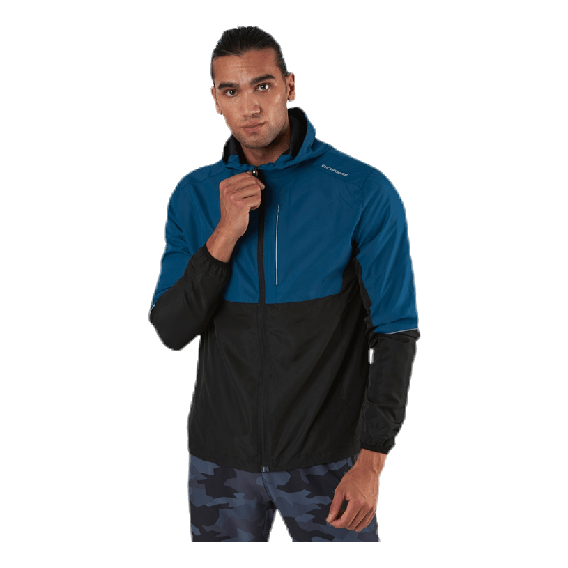 Thorow Running Jacket With Hood Blue