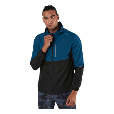 Thorow Running Jacket With Hood Blue
