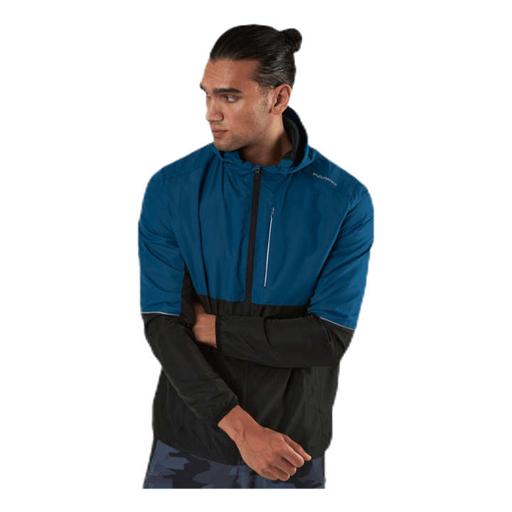 Thorow Running Jacket With Hood Blue