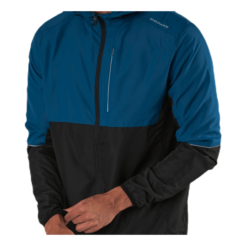 Thorow Running Jacket With Hood Blue