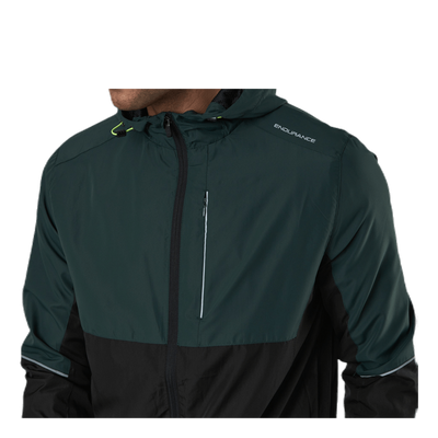 Thorow Running Jacket With Hood Green