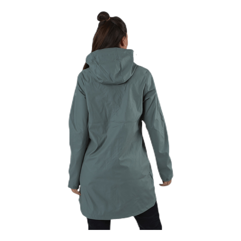 Petra Rain jacket Agave Green