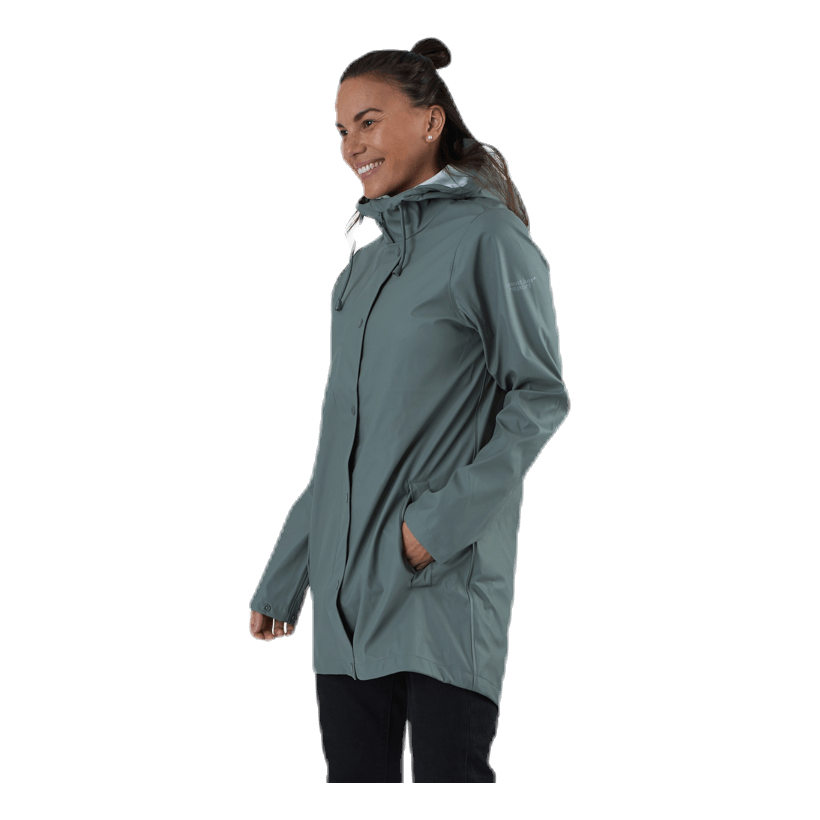 Petra Rain jacket Agave Green
