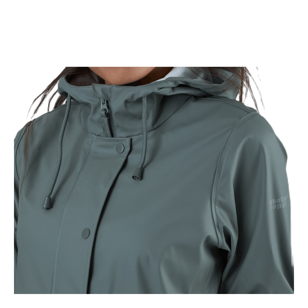 Petra Rain jacket Agave Green