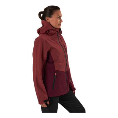 Vilma Hardshell Ski Jacket W-PRO 15000 Purple