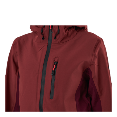 Vilma Hardshell Ski Jacket W-PRO 15000 Purple