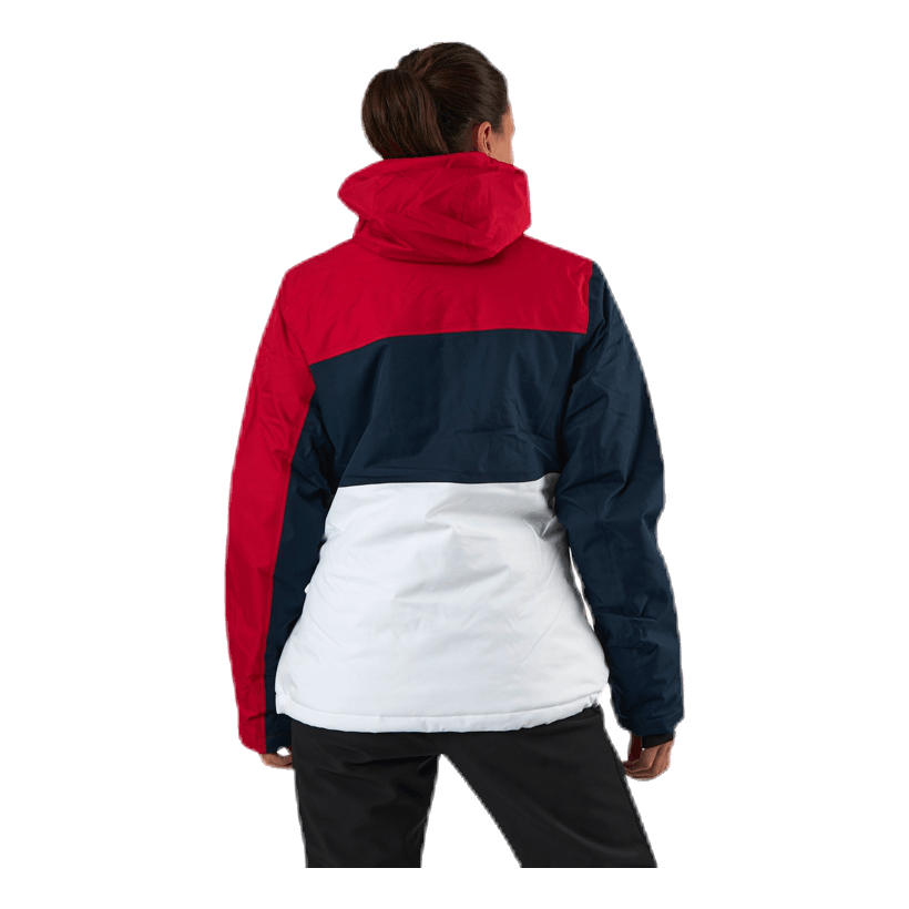 Kamille Ski Jacket W-PRO 10000 Blue/White/Red