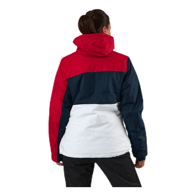 Kamille Ski Jacket W-PRO 10000 Blue/White/Red