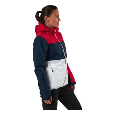 Kamille Ski Jacket W-PRO 10000 Blue/White/Red