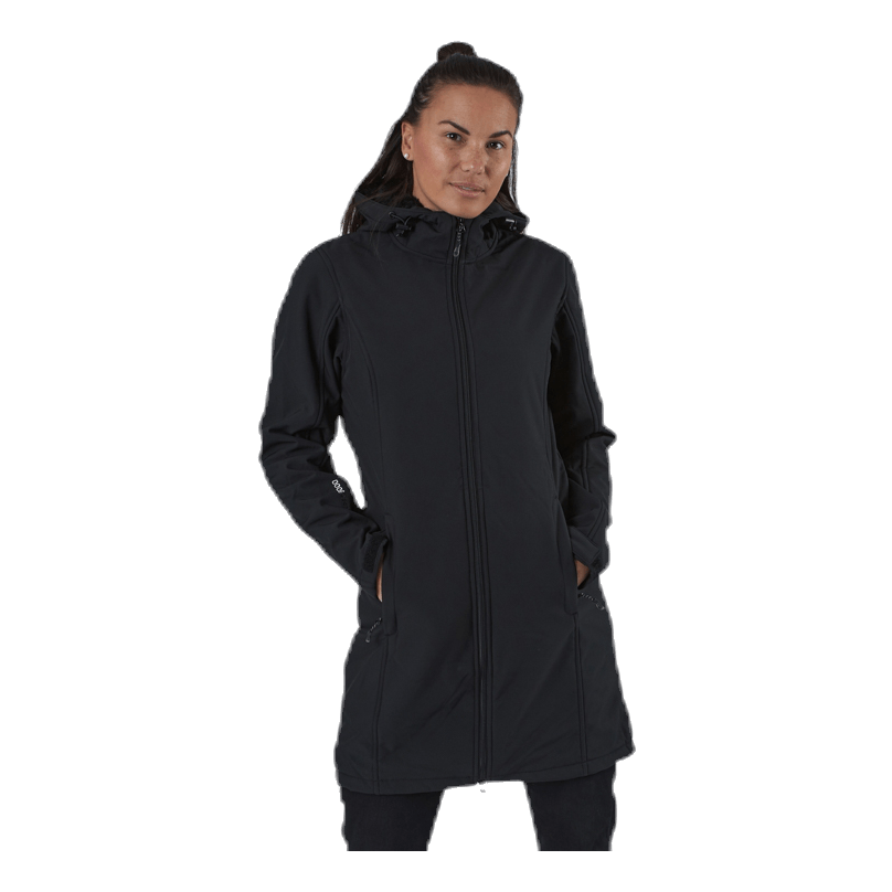 Zadie Long Softshell Jacket W-PRO 8000 Black