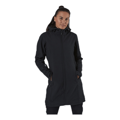 Zadie Long Softshell Jacket W-PRO 8000 Black