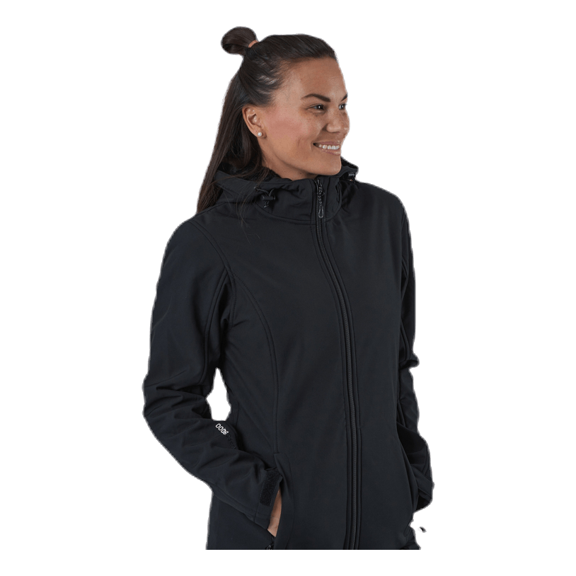 Zadie Long Softshell Jacket W-PRO 8000 Black