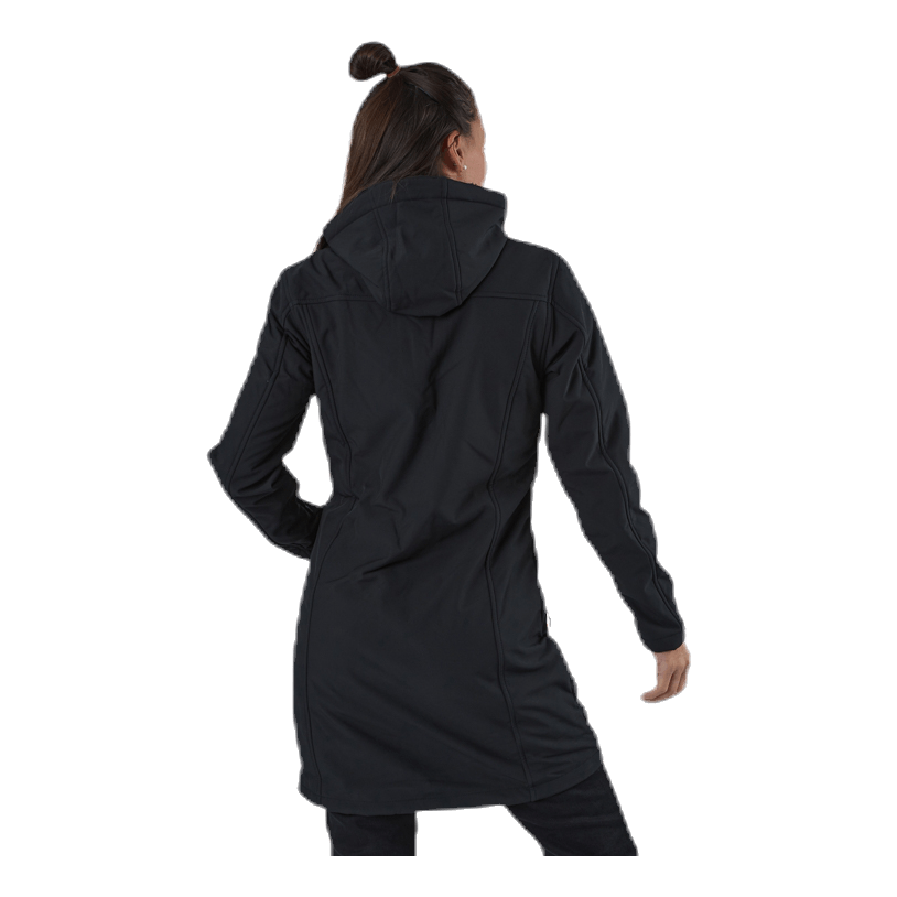 Zadie Long Softshell Jacket W-PRO 8000 Black