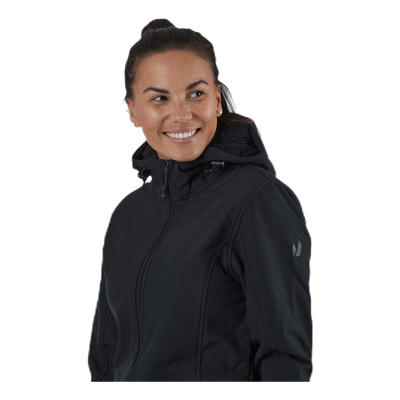 Zadie Long Softshell Jacket W-PRO 8000 Black