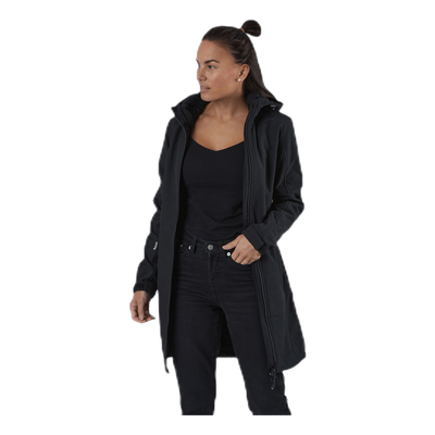 Zadie Long Softshell Jacket W-PRO 8000 Black