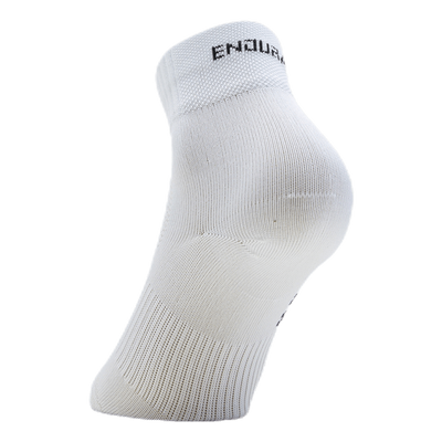 Dingwall 3-Pack Quarter Tacel Performance Socks White