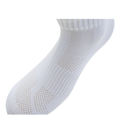 Dingwall 3-Pack Quarter Tacel Performance Socks White