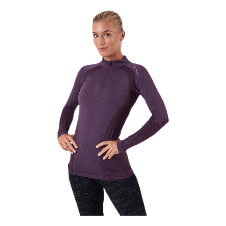 Halen Seamless Midlayer Purple