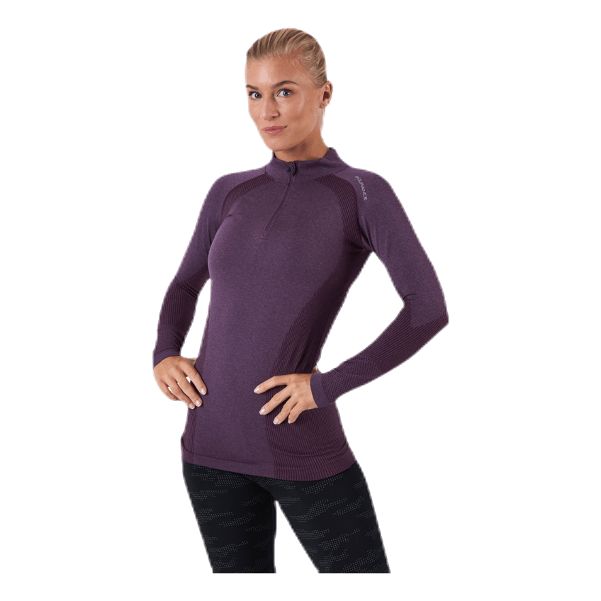 Halen Seamless Midlayer Purple