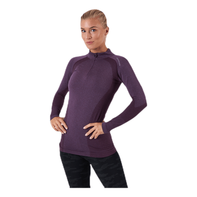 Halen Seamless Midlayer Purple