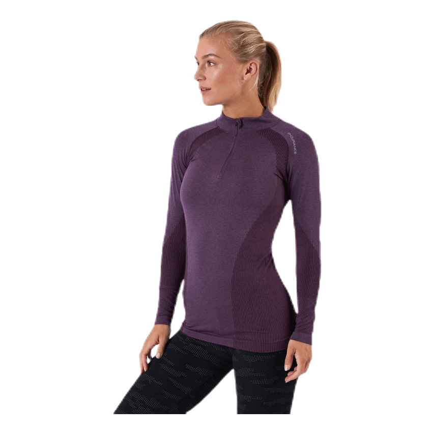 Halen Seamless Midlayer Purple