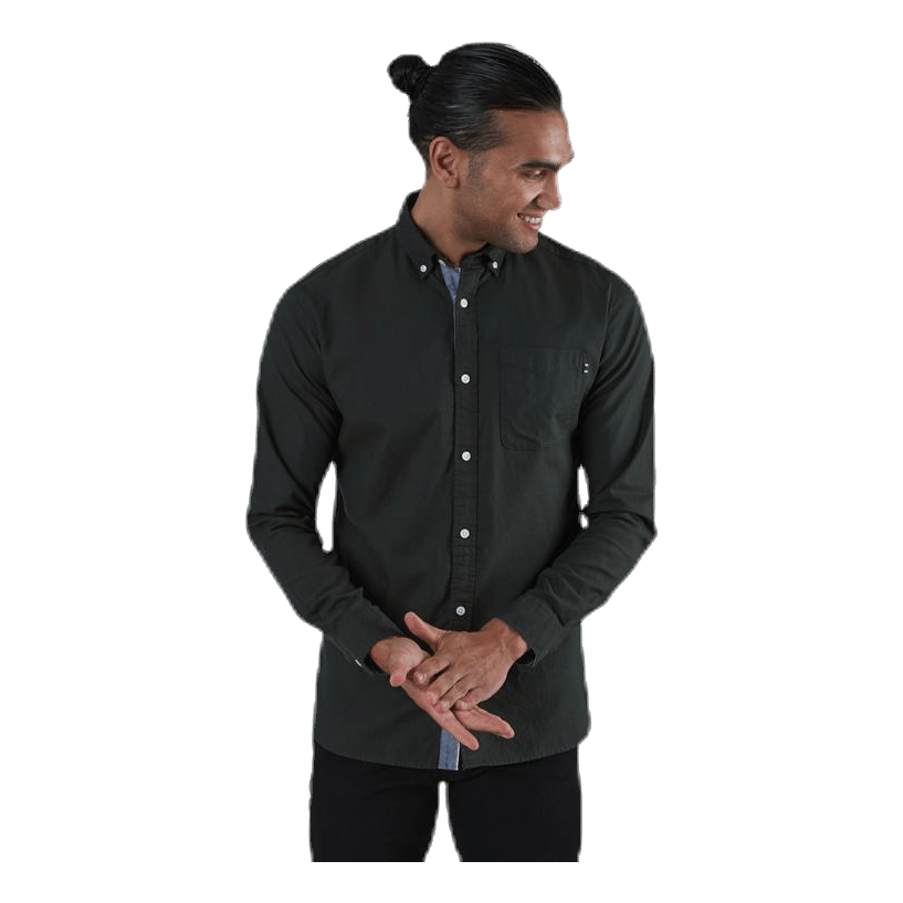 Classic Soft Oxford Shirt L/S Black