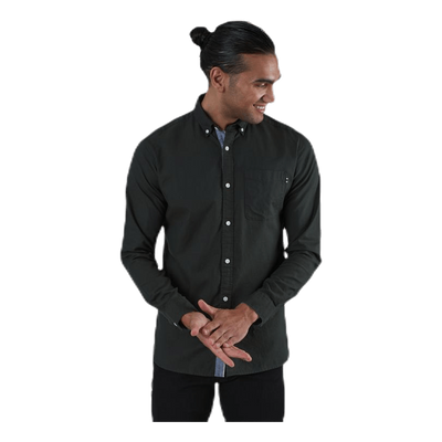 Classic Soft Oxford Shirt L/S Black