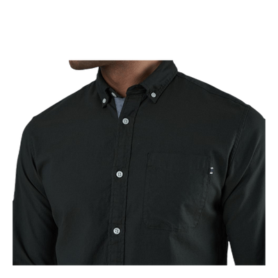 Classic Soft Oxford Shirt L/S Black
