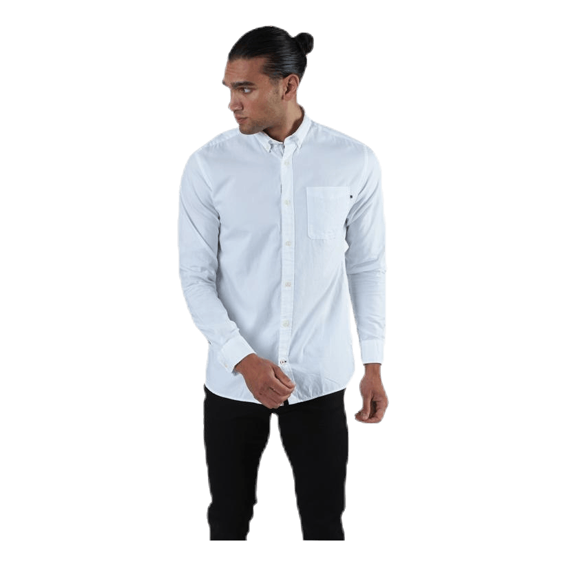 Classic Soft Oxford Shirt L/S White